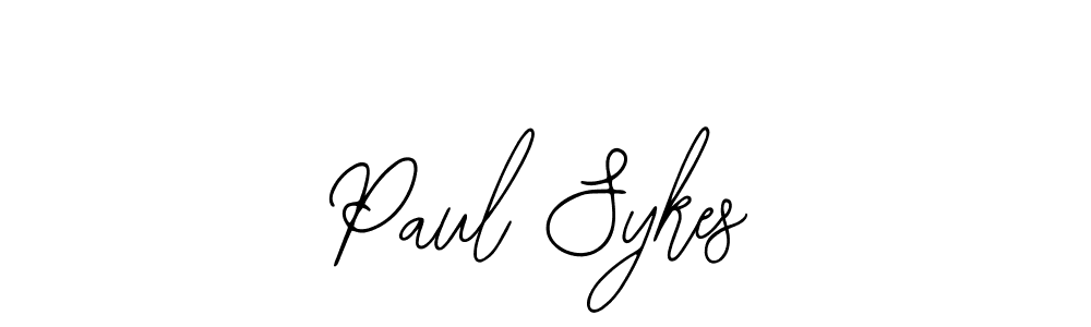 Also we have Paul Sykes name is the best signature style. Create professional handwritten signature collection using Bearetta-2O07w autograph style. Paul Sykes signature style 12 images and pictures png