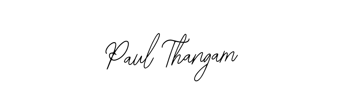 How to make Paul Thangam signature? Bearetta-2O07w is a professional autograph style. Create handwritten signature for Paul Thangam name. Paul Thangam signature style 12 images and pictures png