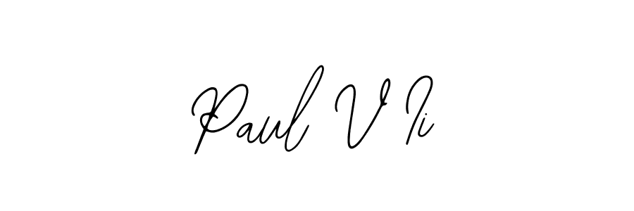 Also You can easily find your signature by using the search form. We will create Paul V Ii name handwritten signature images for you free of cost using Bearetta-2O07w sign style. Paul V Ii signature style 12 images and pictures png