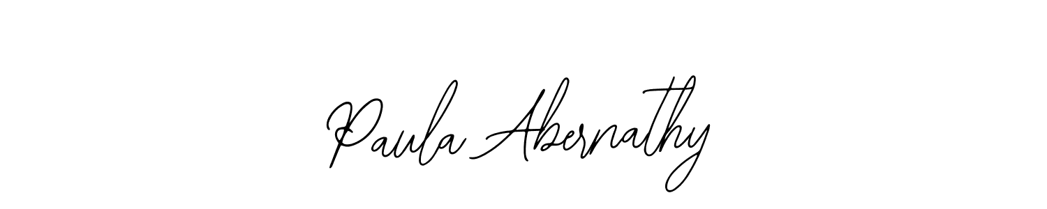 How to make Paula Abernathy name signature. Use Bearetta-2O07w style for creating short signs online. This is the latest handwritten sign. Paula Abernathy signature style 12 images and pictures png