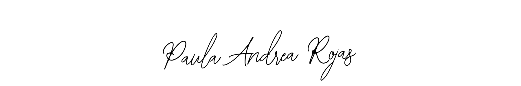 You should practise on your own different ways (Bearetta-2O07w) to write your name (Paula Andrea Rojas) in signature. don't let someone else do it for you. Paula Andrea Rojas signature style 12 images and pictures png