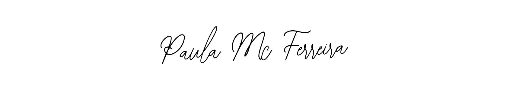 Also we have Paula Mc Ferreira name is the best signature style. Create professional handwritten signature collection using Bearetta-2O07w autograph style. Paula Mc Ferreira signature style 12 images and pictures png