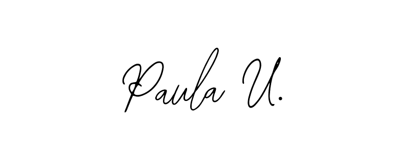 Check out images of Autograph of Paula U. name. Actor Paula U. Signature Style. Bearetta-2O07w is a professional sign style online. Paula U. signature style 12 images and pictures png