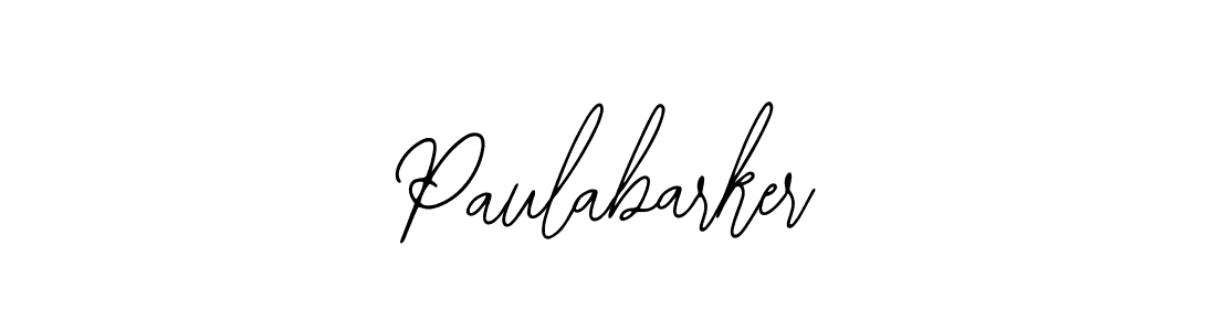 How to make Paulabarker signature? Bearetta-2O07w is a professional autograph style. Create handwritten signature for Paulabarker name. Paulabarker signature style 12 images and pictures png