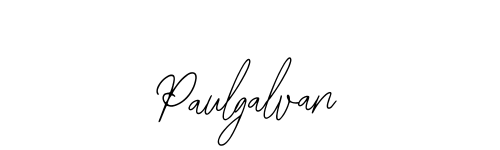 The best way (Bearetta-2O07w) to make a short signature is to pick only two or three words in your name. The name Paulgalvan include a total of six letters. For converting this name. Paulgalvan signature style 12 images and pictures png