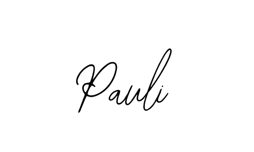 Create a beautiful signature design for name Pauli. With this signature (Bearetta-2O07w) fonts, you can make a handwritten signature for free. Pauli signature style 12 images and pictures png