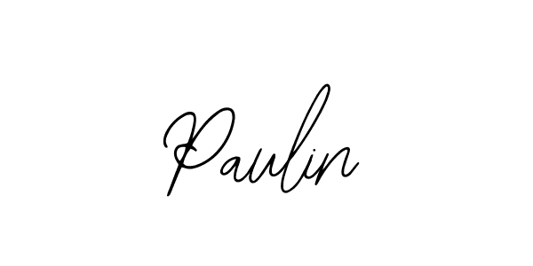 Design your own signature with our free online signature maker. With this signature software, you can create a handwritten (Bearetta-2O07w) signature for name Paulin. Paulin signature style 12 images and pictures png