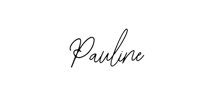 Design your own signature with our free online signature maker. With this signature software, you can create a handwritten (Bearetta-2O07w) signature for name Pauline. Pauline signature style 12 images and pictures png