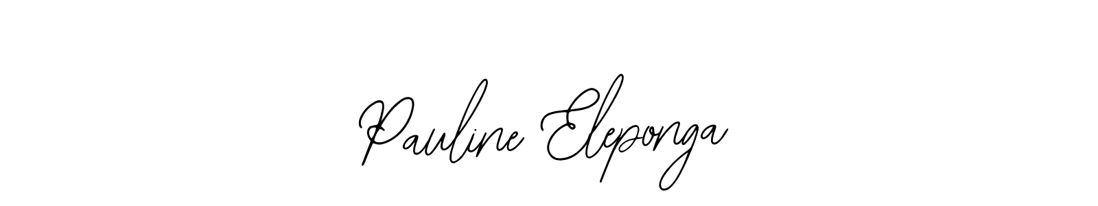 Make a beautiful signature design for name Pauline Eleponga. Use this online signature maker to create a handwritten signature for free. Pauline Eleponga signature style 12 images and pictures png