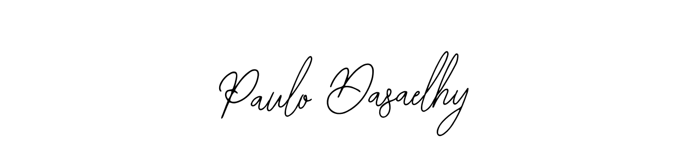 The best way (Bearetta-2O07w) to make a short signature is to pick only two or three words in your name. The name Paulo Dasaelhy include a total of six letters. For converting this name. Paulo Dasaelhy signature style 12 images and pictures png
