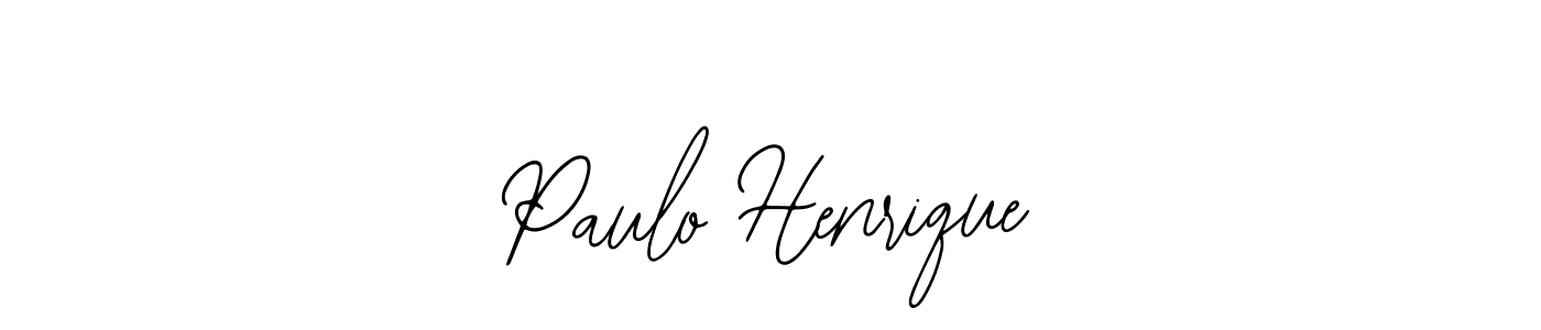 How to make Paulo Henrique name signature. Use Bearetta-2O07w style for creating short signs online. This is the latest handwritten sign. Paulo Henrique signature style 12 images and pictures png