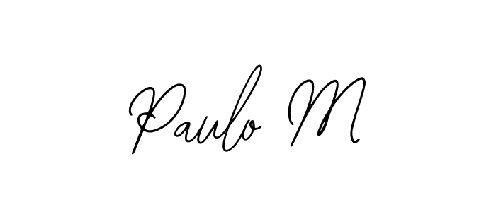 You can use this online signature creator to create a handwritten signature for the name Paulo M. This is the best online autograph maker. Paulo M signature style 12 images and pictures png