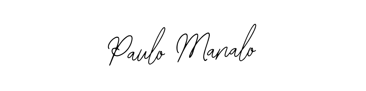 Make a short Paulo Manalo signature style. Manage your documents anywhere anytime using Bearetta-2O07w. Create and add eSignatures, submit forms, share and send files easily. Paulo Manalo signature style 12 images and pictures png