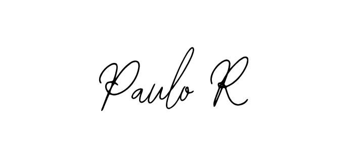 How to make Paulo R signature? Bearetta-2O07w is a professional autograph style. Create handwritten signature for Paulo R name. Paulo R signature style 12 images and pictures png