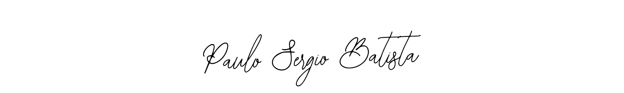 How to Draw Paulo Sergio Batista signature style? Bearetta-2O07w is a latest design signature styles for name Paulo Sergio Batista. Paulo Sergio Batista signature style 12 images and pictures png
