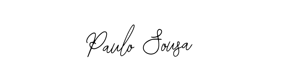 Use a signature maker to create a handwritten signature online. With this signature software, you can design (Bearetta-2O07w) your own signature for name Paulo Sousa. Paulo Sousa signature style 12 images and pictures png