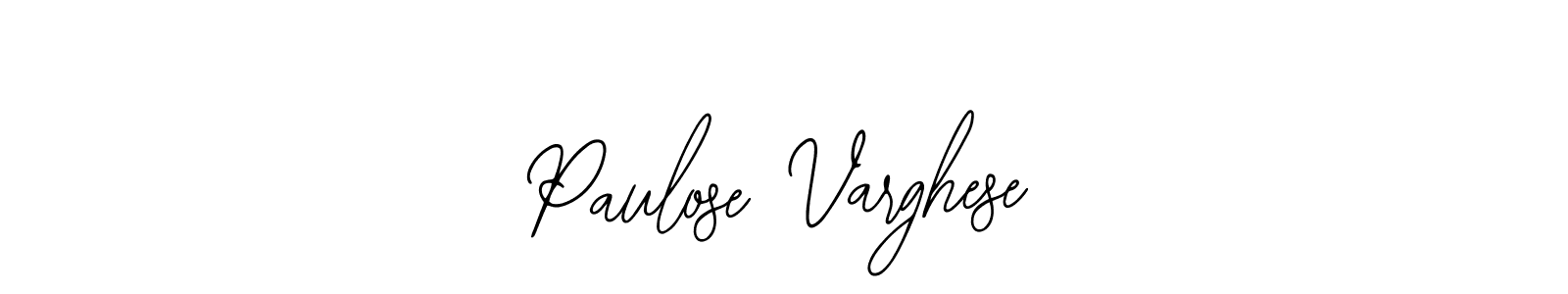 You can use this online signature creator to create a handwritten signature for the name Paulose Varghese. This is the best online autograph maker. Paulose Varghese signature style 12 images and pictures png