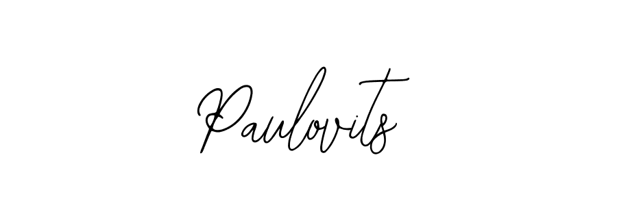 See photos of Paulovits official signature by Spectra . Check more albums & portfolios. Read reviews & check more about Bearetta-2O07w font. Paulovits signature style 12 images and pictures png