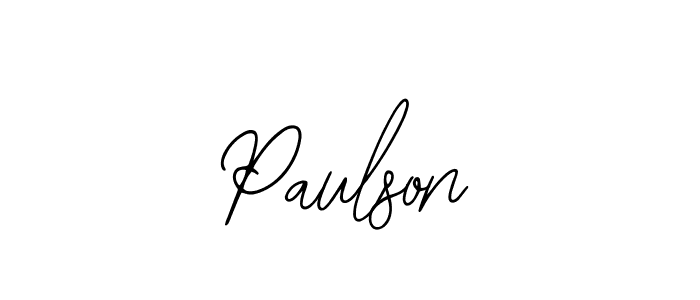 Create a beautiful signature design for name Paulson. With this signature (Bearetta-2O07w) fonts, you can make a handwritten signature for free. Paulson signature style 12 images and pictures png