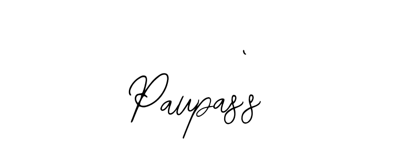 Also You can easily find your signature by using the search form. We will create Paupas`s name handwritten signature images for you free of cost using Bearetta-2O07w sign style. Paupas`s signature style 12 images and pictures png