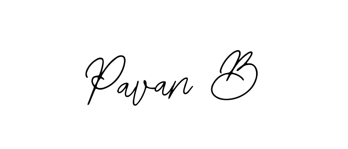 How to Draw Pavan B signature style? Bearetta-2O07w is a latest design signature styles for name Pavan B. Pavan B signature style 12 images and pictures png