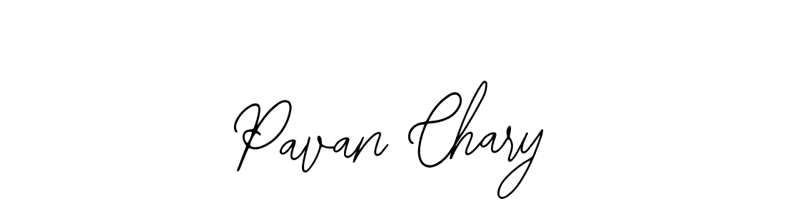 How to make Pavan Chary signature? Bearetta-2O07w is a professional autograph style. Create handwritten signature for Pavan Chary name. Pavan Chary signature style 12 images and pictures png