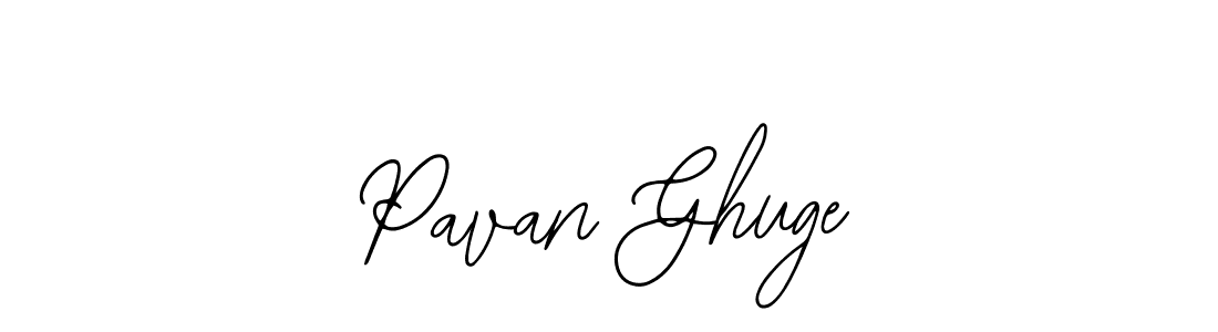 Pavan Ghuge stylish signature style. Best Handwritten Sign (Bearetta-2O07w) for my name. Handwritten Signature Collection Ideas for my name Pavan Ghuge. Pavan Ghuge signature style 12 images and pictures png