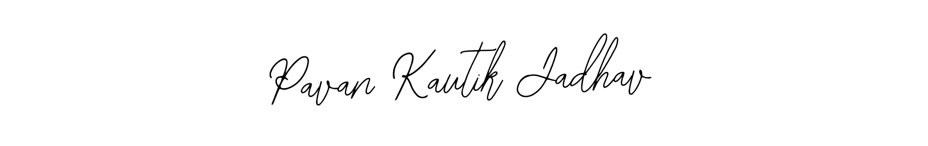 if you are searching for the best signature style for your name Pavan Kautik Jadhav. so please give up your signature search. here we have designed multiple signature styles  using Bearetta-2O07w. Pavan Kautik Jadhav signature style 12 images and pictures png