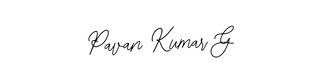 You should practise on your own different ways (Bearetta-2O07w) to write your name (Pavan Kumar G) in signature. don't let someone else do it for you. Pavan Kumar G signature style 12 images and pictures png