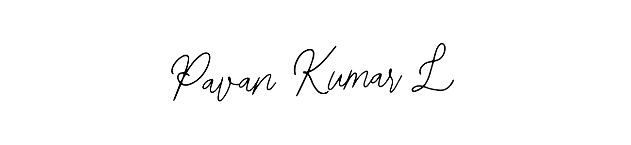 You should practise on your own different ways (Bearetta-2O07w) to write your name (Pavan Kumar L) in signature. don't let someone else do it for you. Pavan Kumar L signature style 12 images and pictures png