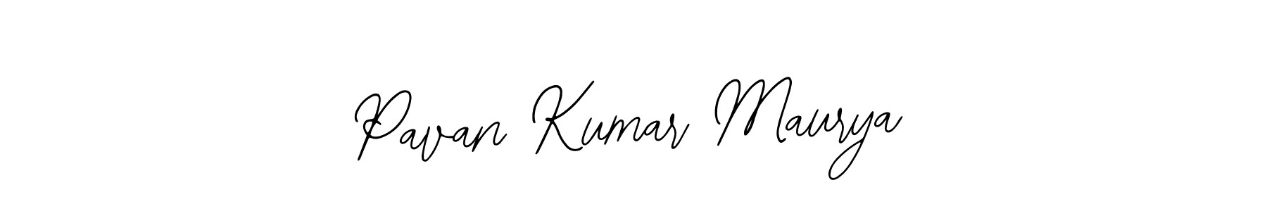 Make a short Pavan Kumar Maurya signature style. Manage your documents anywhere anytime using Bearetta-2O07w. Create and add eSignatures, submit forms, share and send files easily. Pavan Kumar Maurya signature style 12 images and pictures png