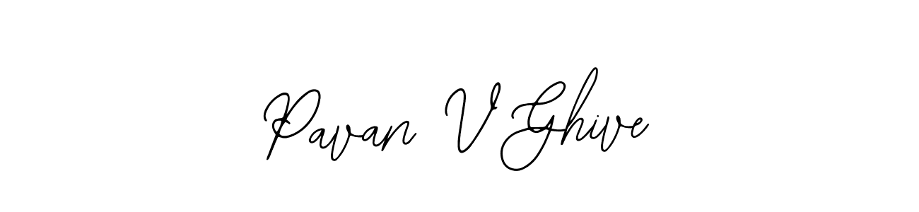 Also we have Pavan V Ghive name is the best signature style. Create professional handwritten signature collection using Bearetta-2O07w autograph style. Pavan V Ghive signature style 12 images and pictures png