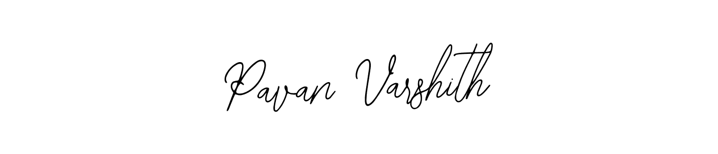 Also You can easily find your signature by using the search form. We will create Pavan Varshith name handwritten signature images for you free of cost using Bearetta-2O07w sign style. Pavan Varshith signature style 12 images and pictures png