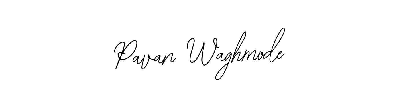 Make a beautiful signature design for name Pavan Waghmode. With this signature (Bearetta-2O07w) style, you can create a handwritten signature for free. Pavan Waghmode signature style 12 images and pictures png