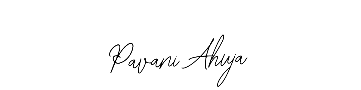 You should practise on your own different ways (Bearetta-2O07w) to write your name (Pavani Ahuja) in signature. don't let someone else do it for you. Pavani Ahuja signature style 12 images and pictures png