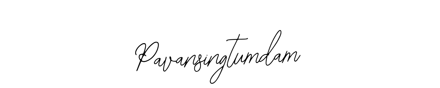 How to make Pavansingtumdam signature? Bearetta-2O07w is a professional autograph style. Create handwritten signature for Pavansingtumdam name. Pavansingtumdam signature style 12 images and pictures png