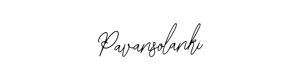 Use a signature maker to create a handwritten signature online. With this signature software, you can design (Bearetta-2O07w) your own signature for name Pavansolanki. Pavansolanki signature style 12 images and pictures png