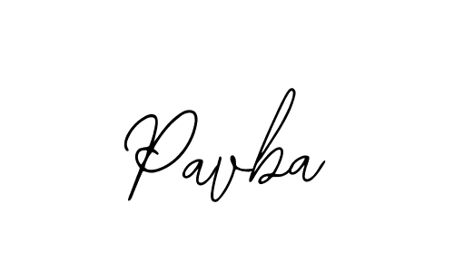 Create a beautiful signature design for name Pavba. With this signature (Bearetta-2O07w) fonts, you can make a handwritten signature for free. Pavba signature style 12 images and pictures png