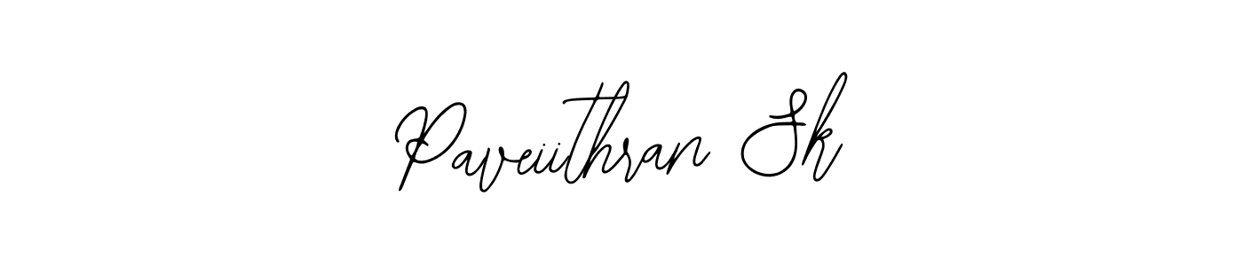 Create a beautiful signature design for name Paveiithran Sk. With this signature (Bearetta-2O07w) fonts, you can make a handwritten signature for free. Paveiithran Sk signature style 12 images and pictures png