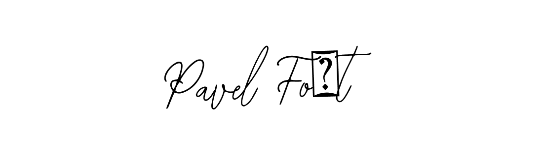 if you are searching for the best signature style for your name Pavel Fořt. so please give up your signature search. here we have designed multiple signature styles  using Bearetta-2O07w. Pavel Fořt signature style 12 images and pictures png