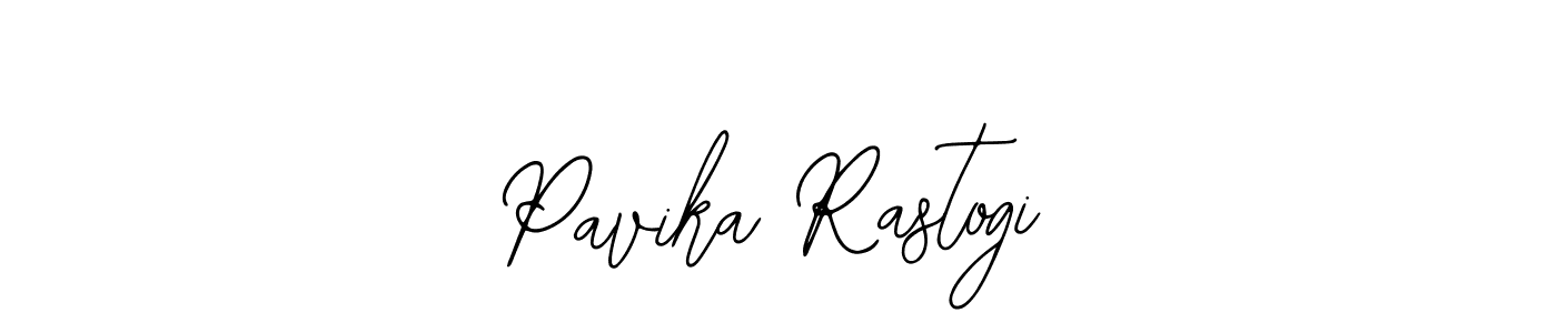 How to make Pavika Rastogi signature? Bearetta-2O07w is a professional autograph style. Create handwritten signature for Pavika Rastogi name. Pavika Rastogi signature style 12 images and pictures png