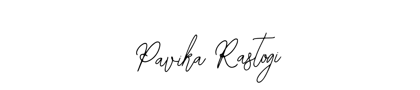 How to make Pavika Rastogi signature? Bearetta-2O07w is a professional autograph style. Create handwritten signature for Pavika Rastogi name. Pavika Rastogi signature style 12 images and pictures png