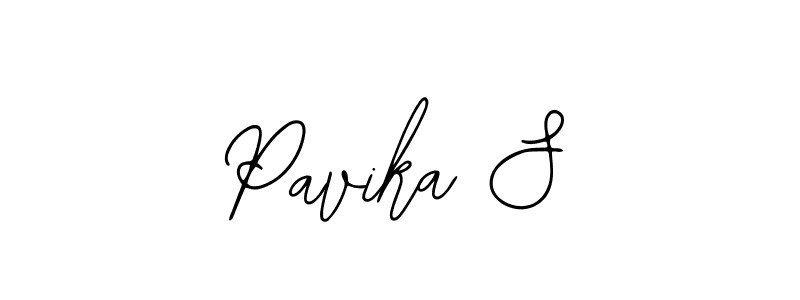 Similarly Bearetta-2O07w is the best handwritten signature design. Signature creator online .You can use it as an online autograph creator for name Pavika S. Pavika S signature style 12 images and pictures png