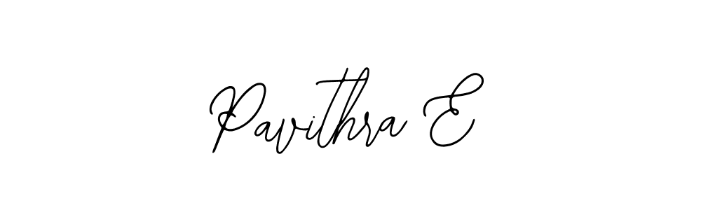 How to make Pavithra E signature? Bearetta-2O07w is a professional autograph style. Create handwritten signature for Pavithra E name. Pavithra E signature style 12 images and pictures png