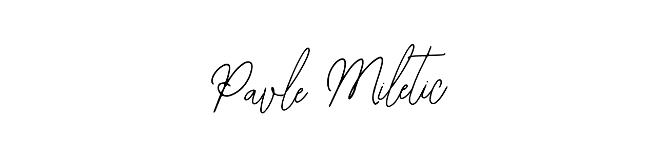 Create a beautiful signature design for name Pavle Miletic. With this signature (Bearetta-2O07w) fonts, you can make a handwritten signature for free. Pavle Miletic signature style 12 images and pictures png