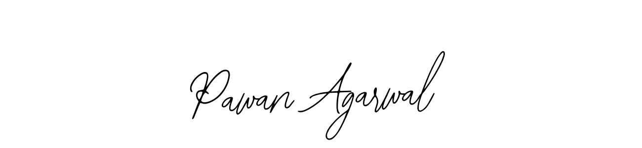 Design your own signature with our free online signature maker. With this signature software, you can create a handwritten (Bearetta-2O07w) signature for name Pawan Agarwal. Pawan Agarwal signature style 12 images and pictures png