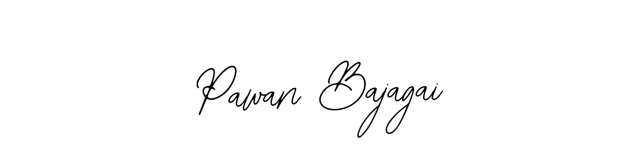 Pawan Bajagai stylish signature style. Best Handwritten Sign (Bearetta-2O07w) for my name. Handwritten Signature Collection Ideas for my name Pawan Bajagai. Pawan Bajagai signature style 12 images and pictures png