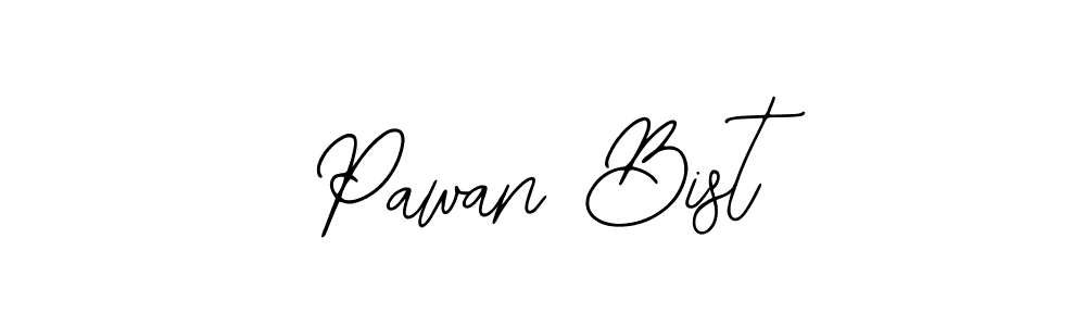 Use a signature maker to create a handwritten signature online. With this signature software, you can design (Bearetta-2O07w) your own signature for name Pawan Bist. Pawan Bist signature style 12 images and pictures png