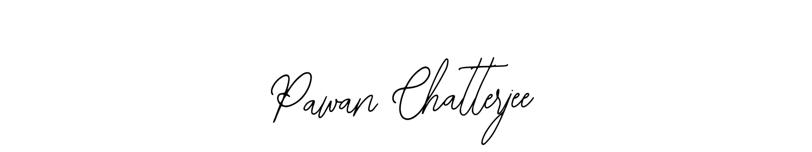 You should practise on your own different ways (Bearetta-2O07w) to write your name (Pawan Chatterjee) in signature. don't let someone else do it for you. Pawan Chatterjee signature style 12 images and pictures png