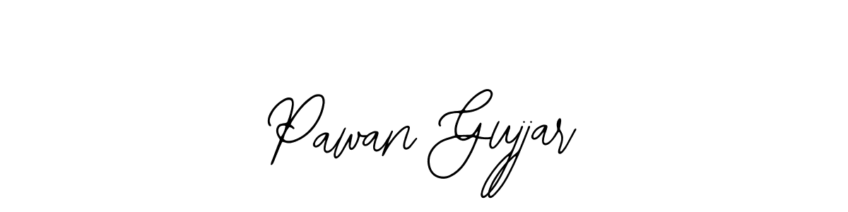 Pawan Gujjar stylish signature style. Best Handwritten Sign (Bearetta-2O07w) for my name. Handwritten Signature Collection Ideas for my name Pawan Gujjar. Pawan Gujjar signature style 12 images and pictures png